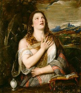 La Madeleine pénitente, vers 1555-65 - Tiziano Vecelli