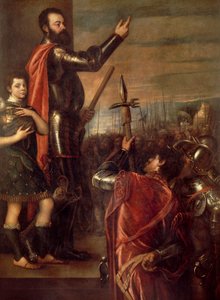 Le discours du marquis de Vasto - Titian (c.1488 1576)