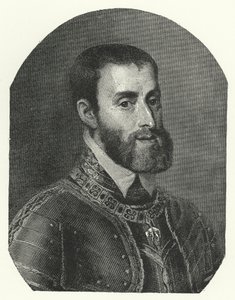 Charles V, Empereur du Saint-Empire romain germanique - Titian (c.1488 1576) (after)