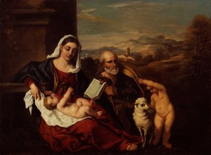 La Sainte Famille avec l