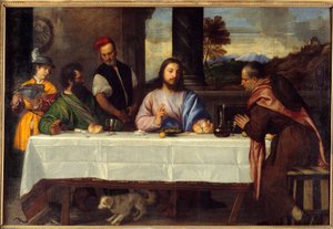 Dîner à Emmaüs - Titian (c.1488 1576)