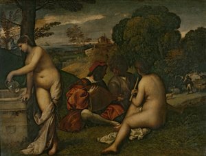 Le Concert Champêtre, vers 1510 - Tiziano Vecelli