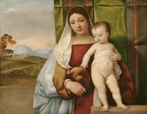 Madonna zingarella - Titian (c.1488 1576)