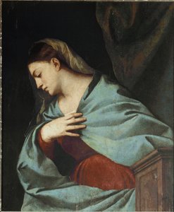 Polyptyque Averoldi : Vierge annoncée - Titian (c.1488 1576)