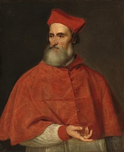 Portrait du cardinal Pietro Bembo - Tiziano Vecelli