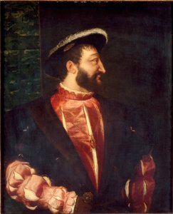 Portrait du roi François Ier de France - Tiziano Vecelli