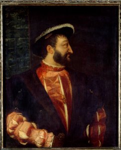 Portrait du roi de France François Ier (1494-1547) - Tiziano Vecelli