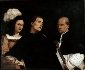 Le Concert (ou Concerto interrompu) - Titian (c.1488 1576)