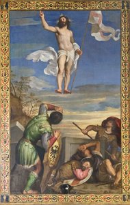 La résurrection de Jésus - Titian (c.1488 1576)