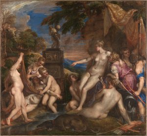 Diane et Callisto, 1556-1559