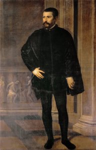 Portrait de Diego Hurtado de Mendoza y Pacheco 1503-1575, vers 1535-1540 - Titian