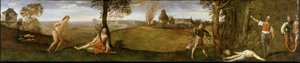 La Légende de Polydoros La Forêt de Polydorus, vers 1506-1508 - Titian