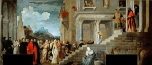 La Présentation de la Vierge au Temple - Titian