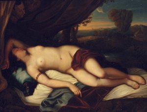 Vénus endormie - Tiziano Vecelli