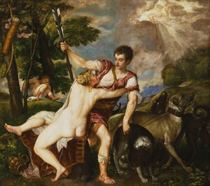 Vénus et Adonis, 1554