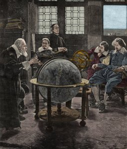 John Milton (1608-1674) visitant Galilée, dans sa prison de l