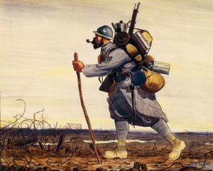 Poilu français de la Grande Guerre - Tito Saubidet