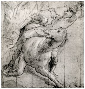 Cavalier tombant, vers 1565, 1937