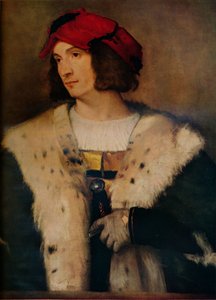 Homme au bonnet rouge, vers 1510 - Tiziano Vecelli