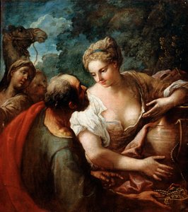 Rébecca au puits, XVIe siècle - Tiziano Vecelli