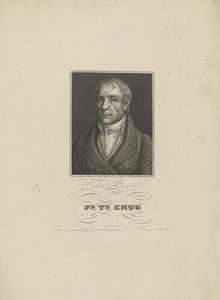 Portrait de Wilhelm Traugott Krug 1770-1842, 1828-1829