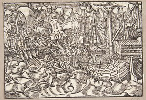 Gaius Duillius triomphe dans une bataille navale contre les Carthaginois