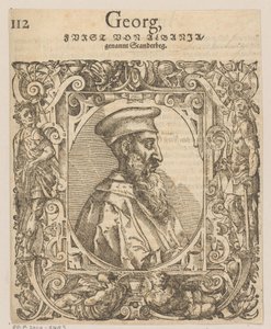 Portrait de Skanderbeg - Tobias Stimmer