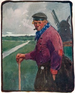Un Volendamer, 19ème siècle, 1914-1915 - Tom Browne
