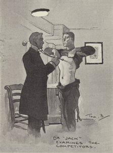 Dr Jack examine les concurrents