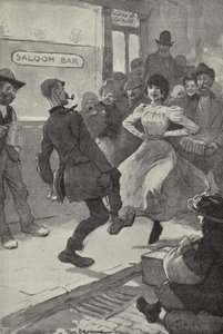 Elle danse avec une certaine grâce rugueuse - Tom Browne