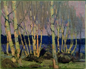 Soir, lac Canoe - Tom Thomson