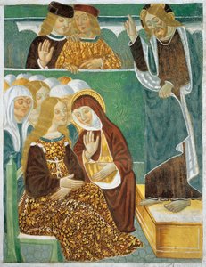 Jésus prêchant aux femmes - Tommaso (active 1479 1509) (workshop) Cagnola