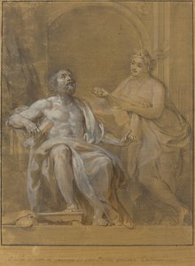 Homère et Calliope - Tommaso Conca