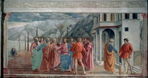Le paiement du tribut - Tommaso Masaccio