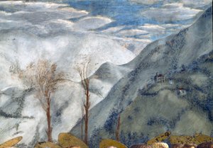 Scène de montagne, Chapelle Brancacci