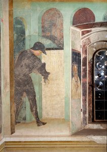 Vie de Jean-Baptiste: un garde - Tommaso Masolino da Panicale