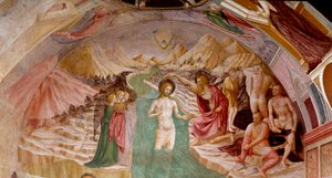 La vie de Jean-Baptiste : baptême du Christ