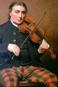 Portrait de Niel Gow, château de Blair, Blair Atholl, Perthshire, Écosse - Tony Evans
