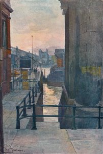 Quai de Blackfriars, vers 1901