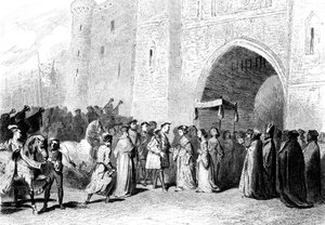 La rencontre de Henry VIII et Anne Boleyn, années 1520, 1842