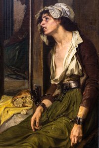 Le docteur Pinel libère les aliénés de la Salpêtrière en 1795 - Tony Robert Fleury
