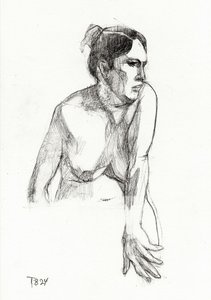 Femme pensive - Tore Bahnson