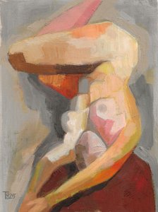 Figure abstraite chaleureuse