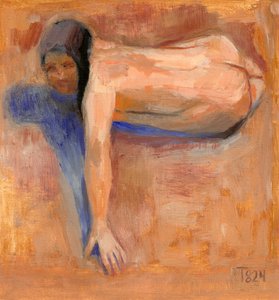 Femme au repos, en tenue légère - Tore Bahnson