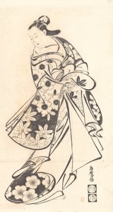 Courtisane, vers 1712 - Torii Kiyomasu I