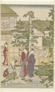 Jouer à colin-maillard - Torii Kiyonaga