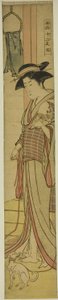 Chien (Inu), de la série "Les Douze Signes du Zodiaque à la mode (Furyu juni shi)" - Torii Kiyonaga