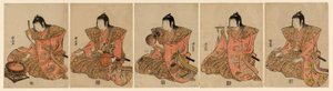 Cinq musiciens (Gonin bayashi)