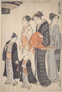 Des passe-temps musicaux - Torii Kiyonaga
