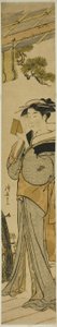 Geisha se maquillant - Torii Kiyonaga